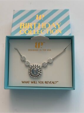 NIB Bomb Party “Live In The Light” necklace 18”+ 2.5” extender NK12488